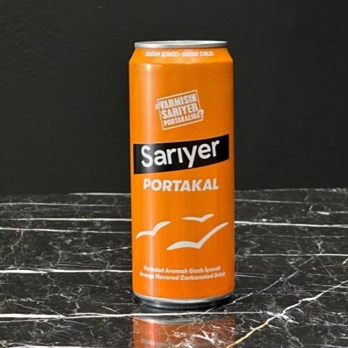 Sarıyer Portakallı Gazoz (330ml.)