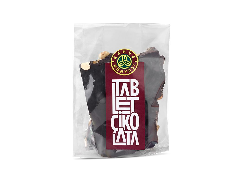 Bitter Çikolatalı Fındık Ve Portakallı