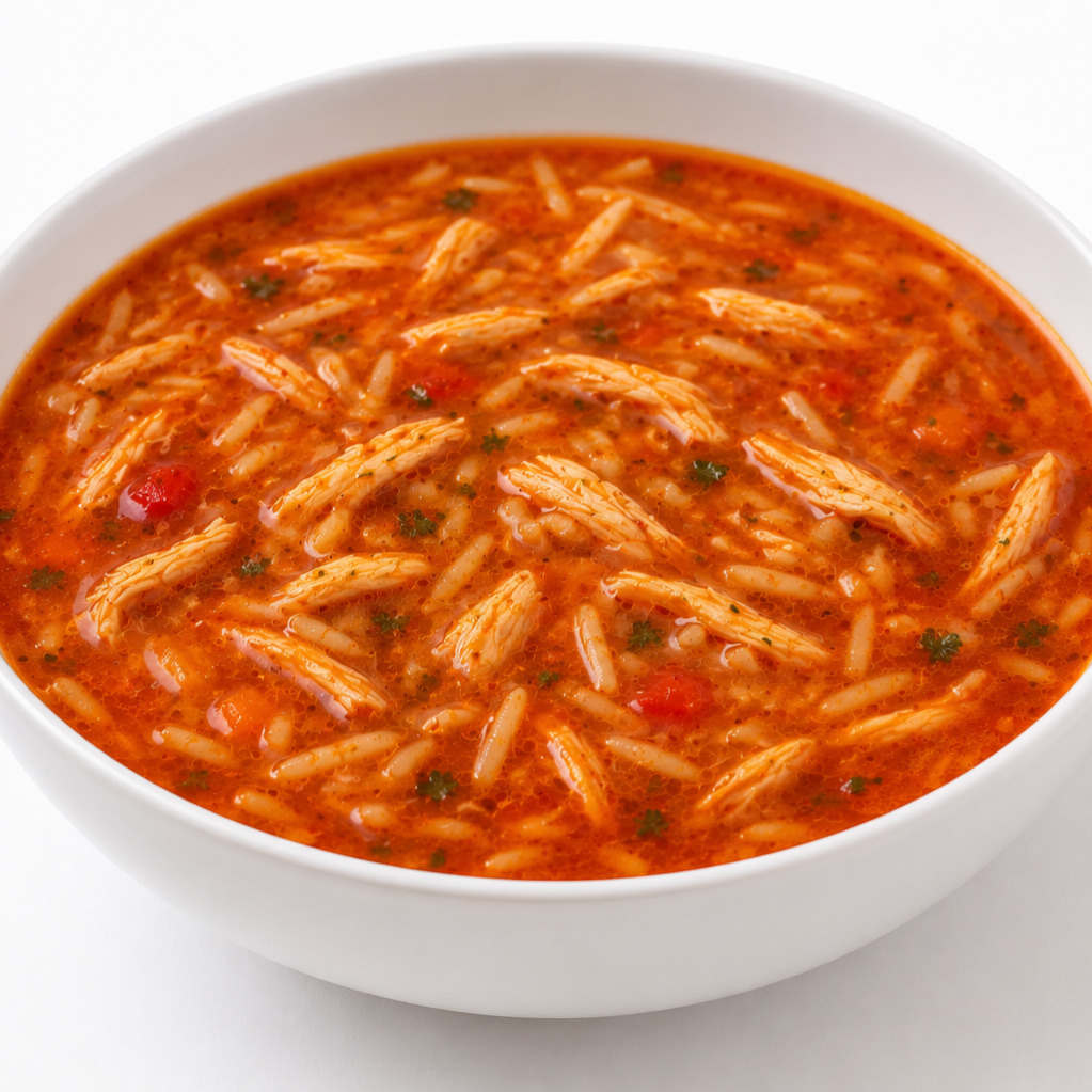 Tavuklu Şehriye Çorbası