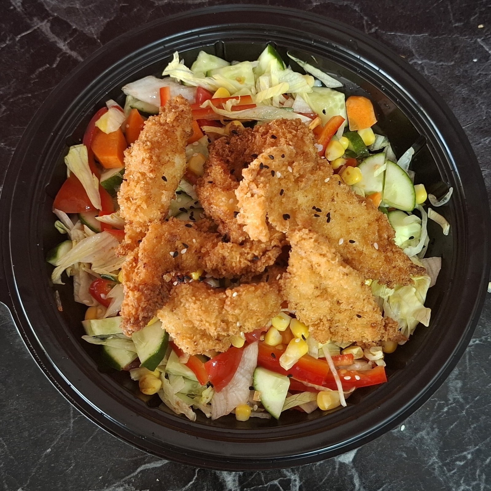 Chicken Finger Salata