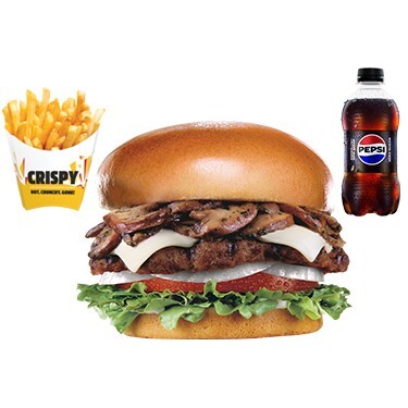Portobello Mushroom Burger Menü