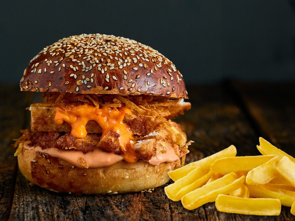 İyi Tavuklu Buger