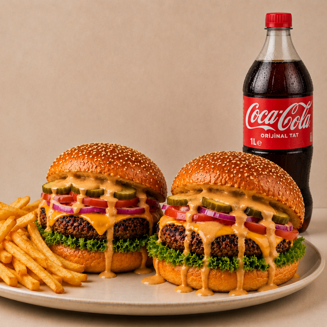 2'li Hamburger Menü
