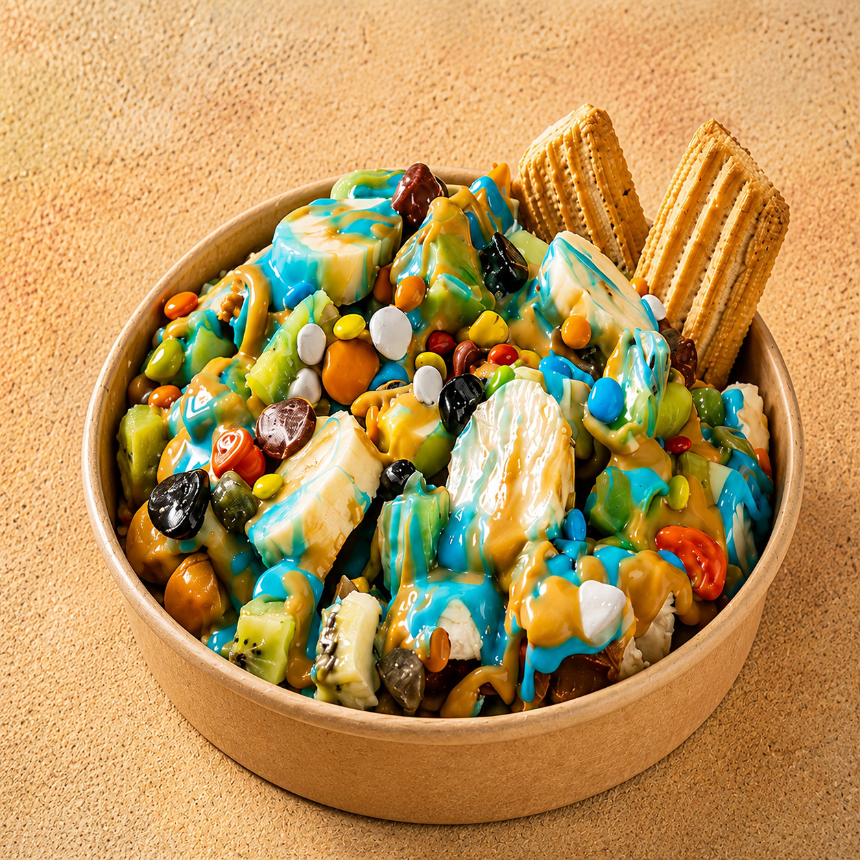 Bubble Aşkı Waffle Bowl