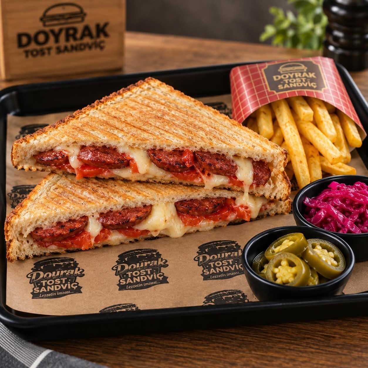 Gürsu Sucuklu Tost