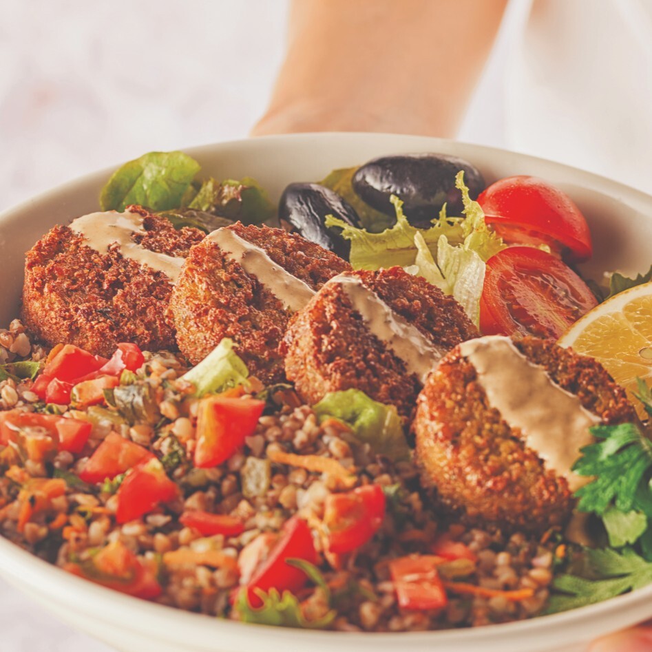 Falafel & Kara Buğdaylı Tabulle One Bowl