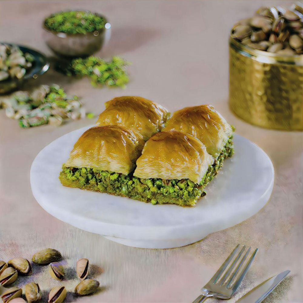 Fıstıklı Kare Baklava (1,5 kg.)