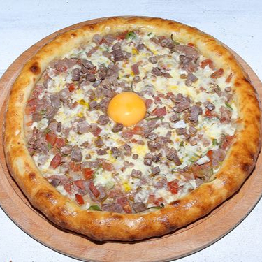 Karadeniz Kavurmalı Pide (Yuvarlak)