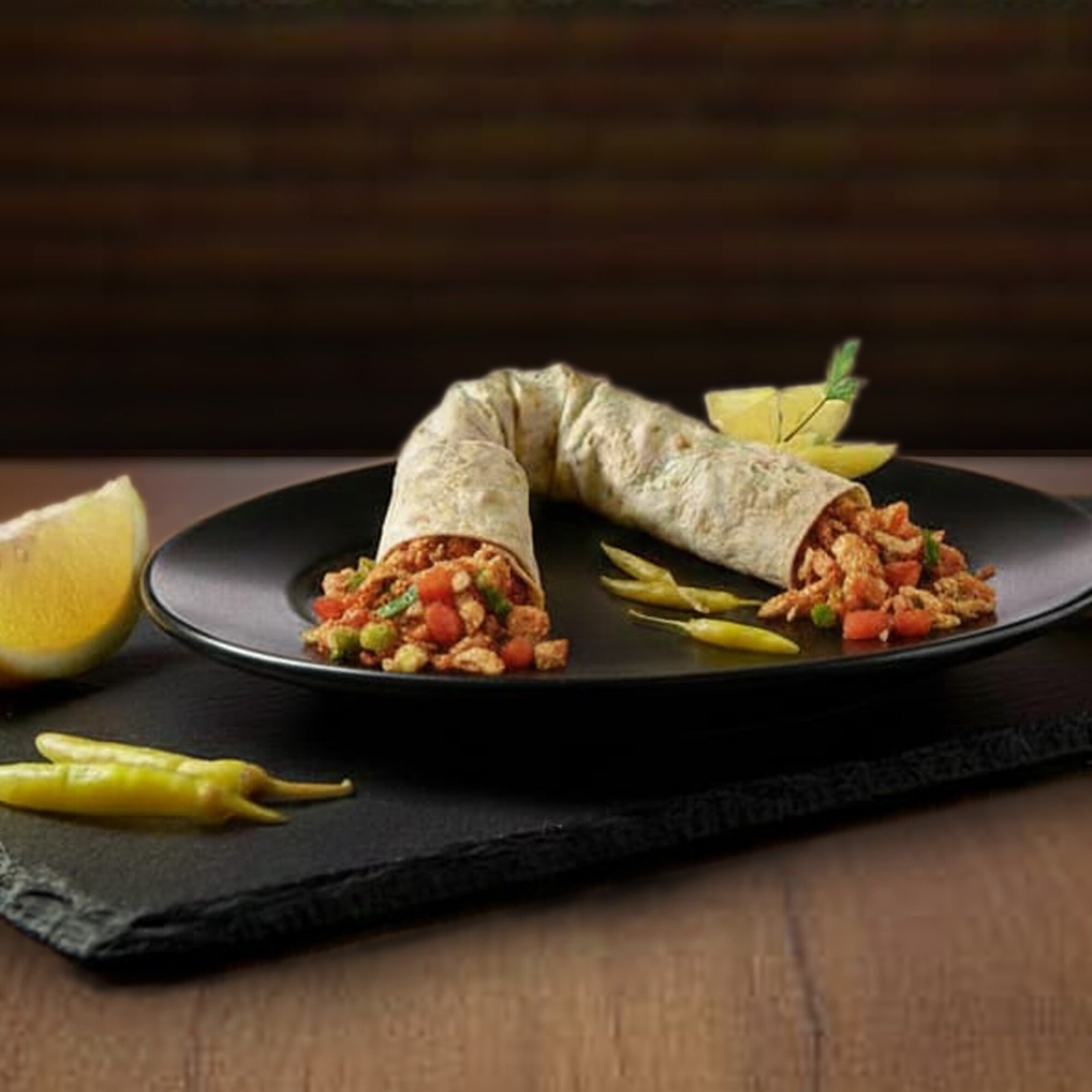 Tavuk Tantuni Dürüm + 1 Litre İçecek