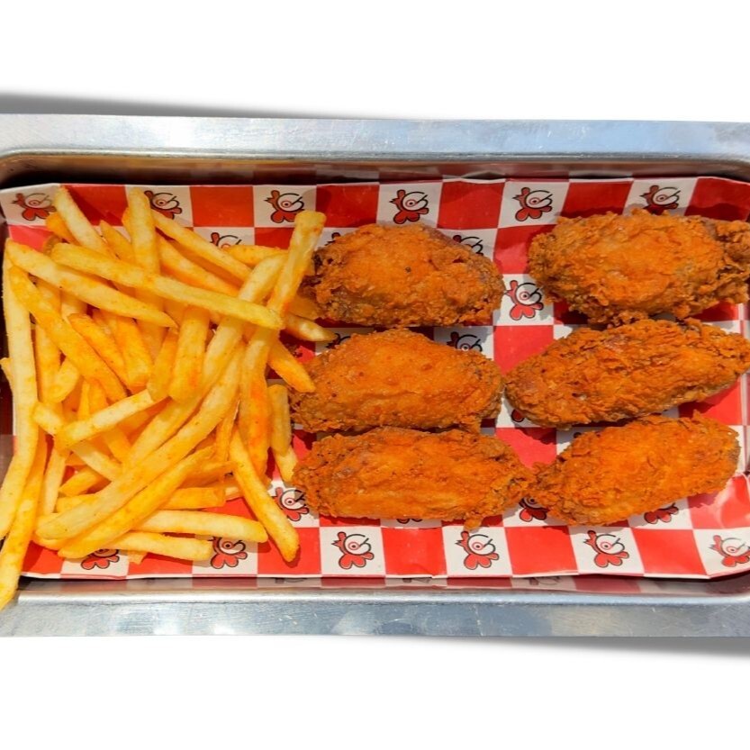 Hot Crispy Wings Menü