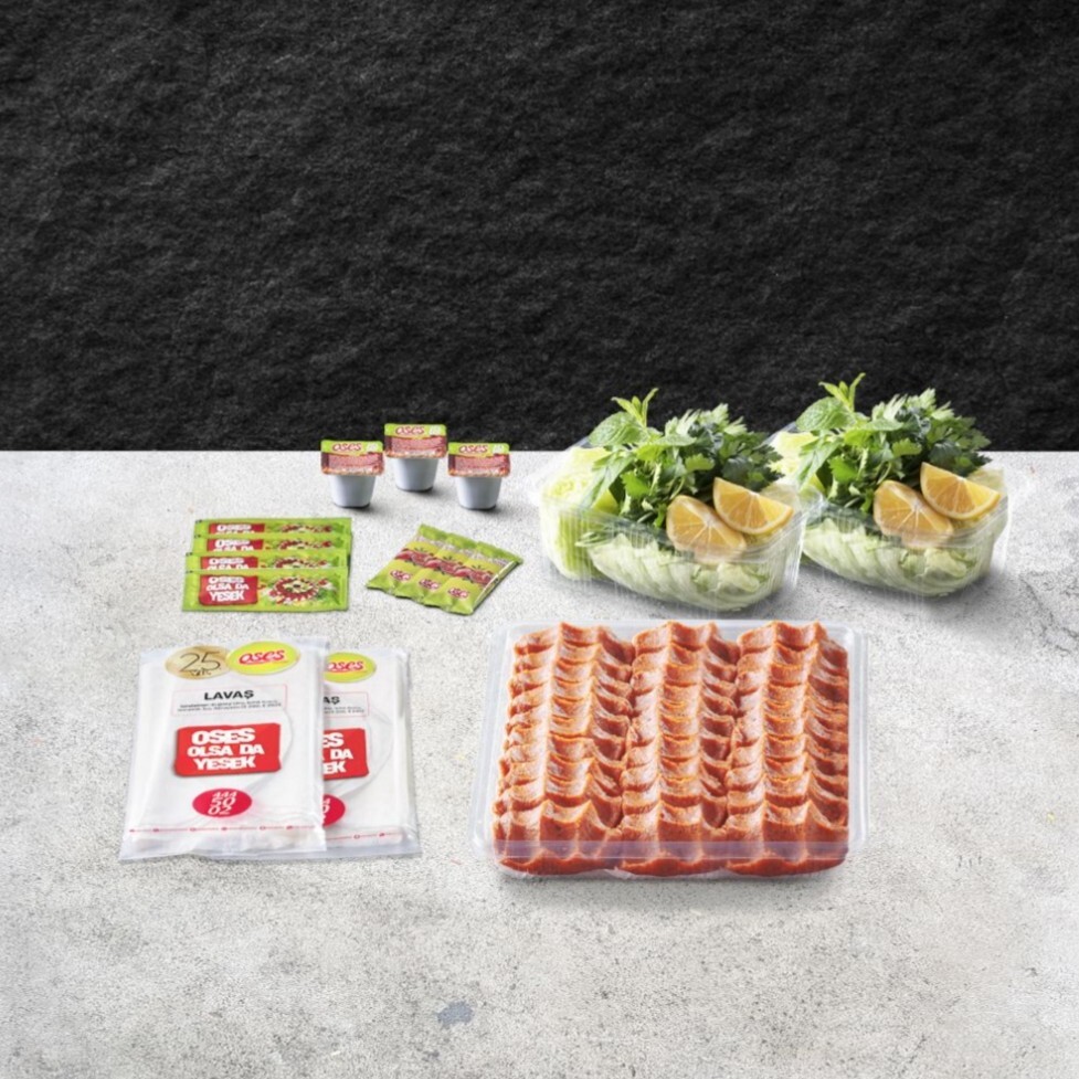Çiğ Köfte (750 gr.) ( 6 İçecek Menü)