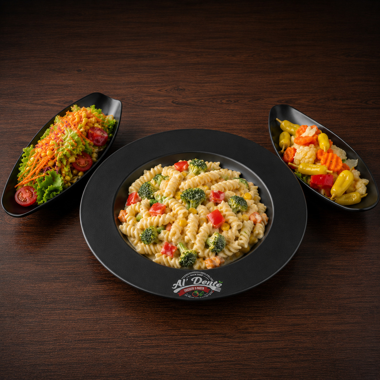 Sebzeli Fusilli
