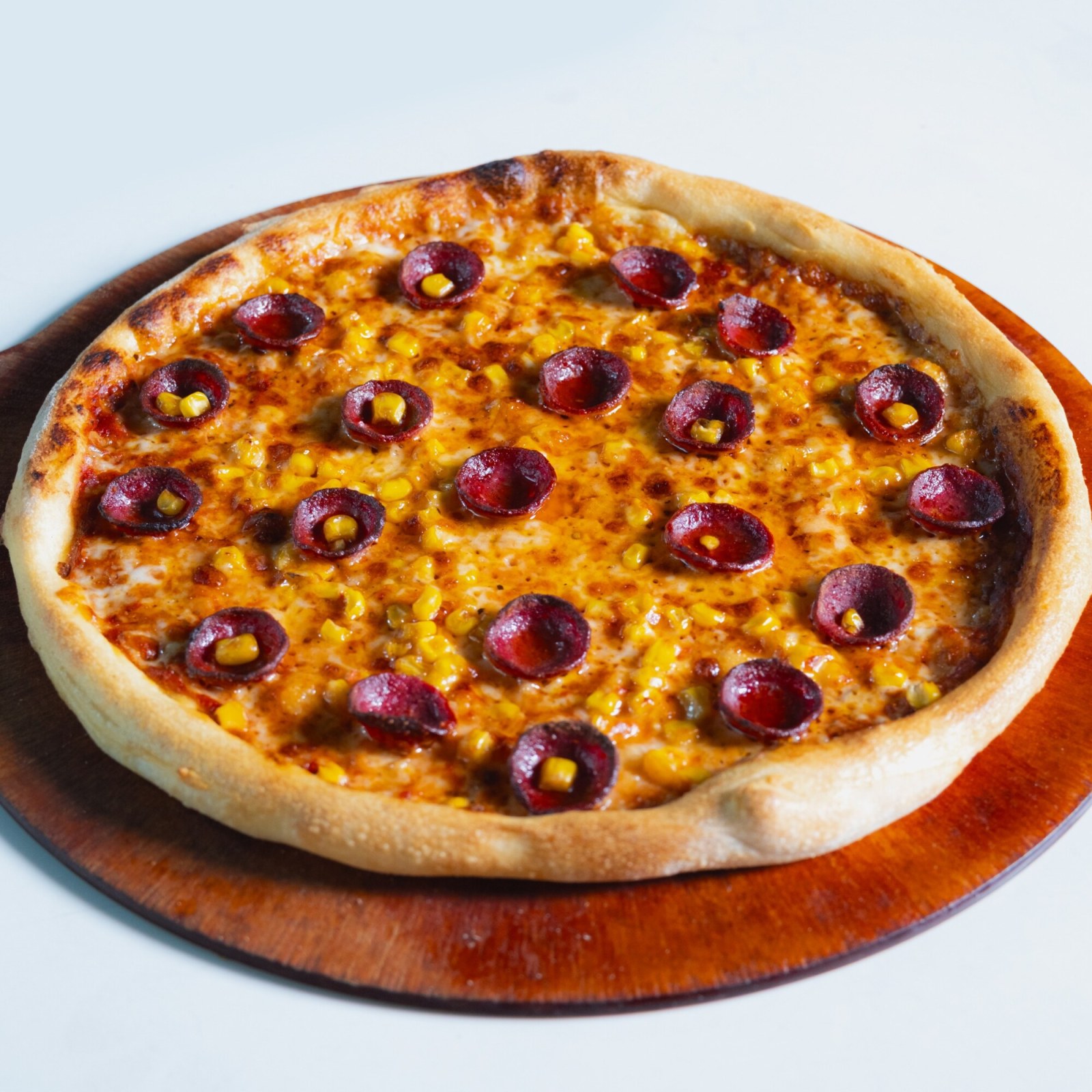 Sucuk Mısır Pizza (Büyük)