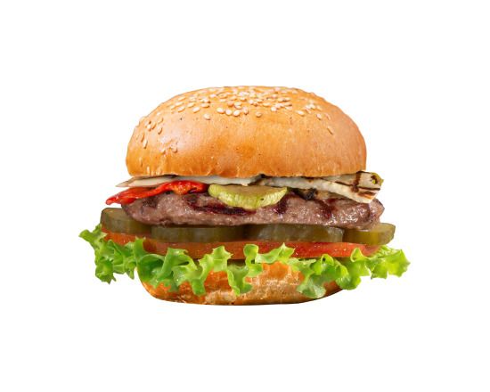 Köz Sebzeli Burger