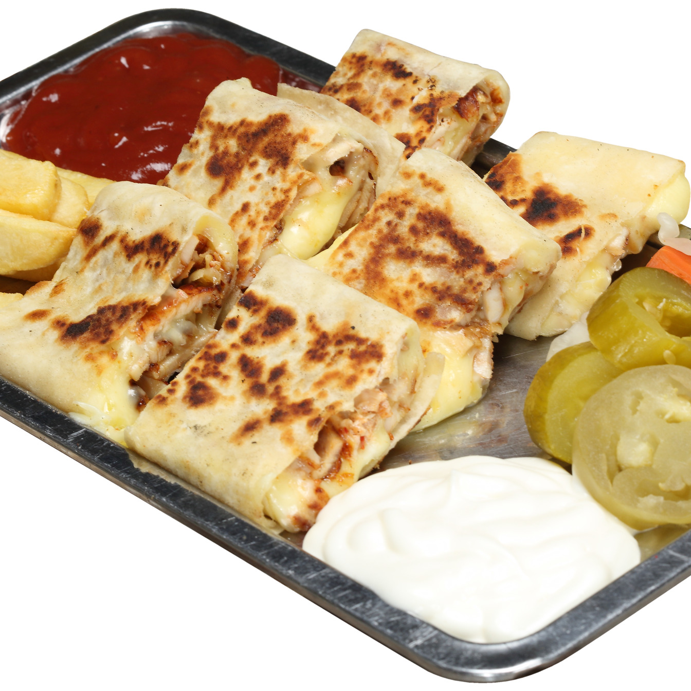 Tavuk Dönerden Kaşarlı Tost