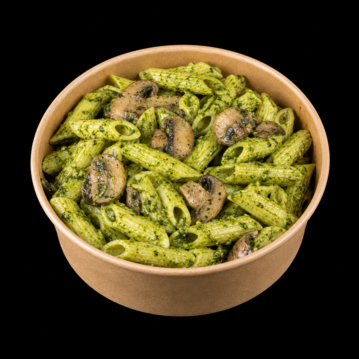 Fesleğenli Mantarlı Kremalı Penne