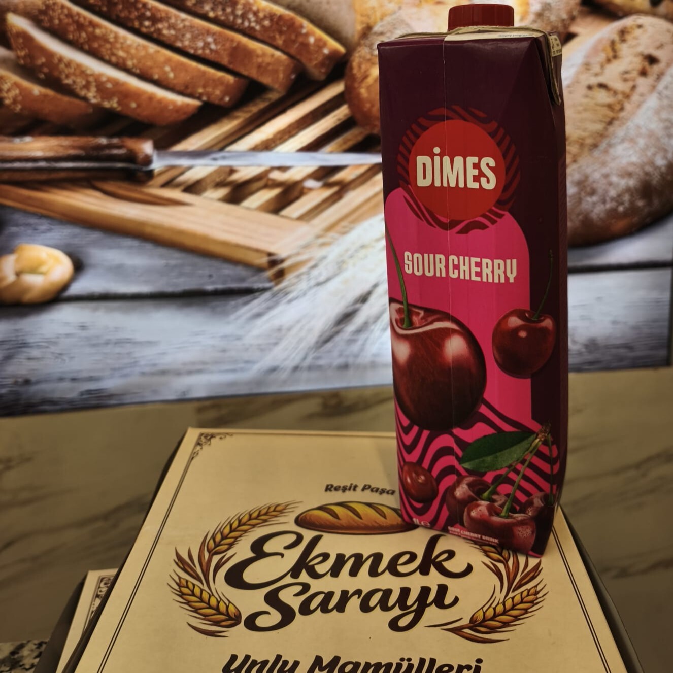 Dimes Vişne Suyu (1 Litre)