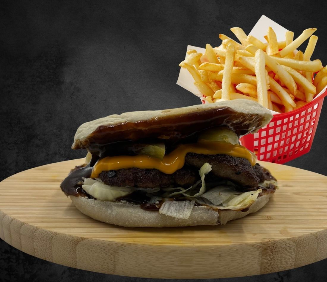 BBQ Bazlama Smack Burger Menü