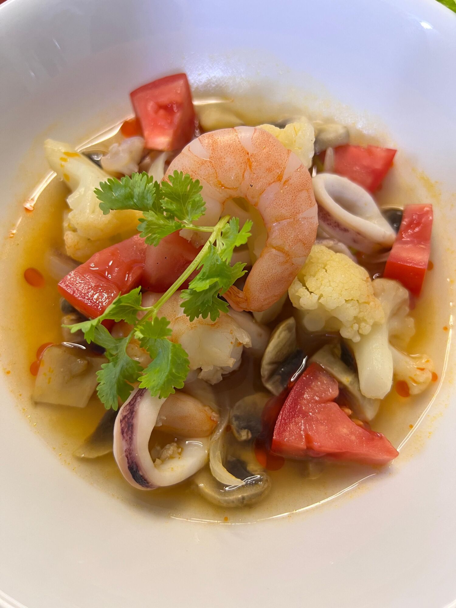 Tom Yam Seafood