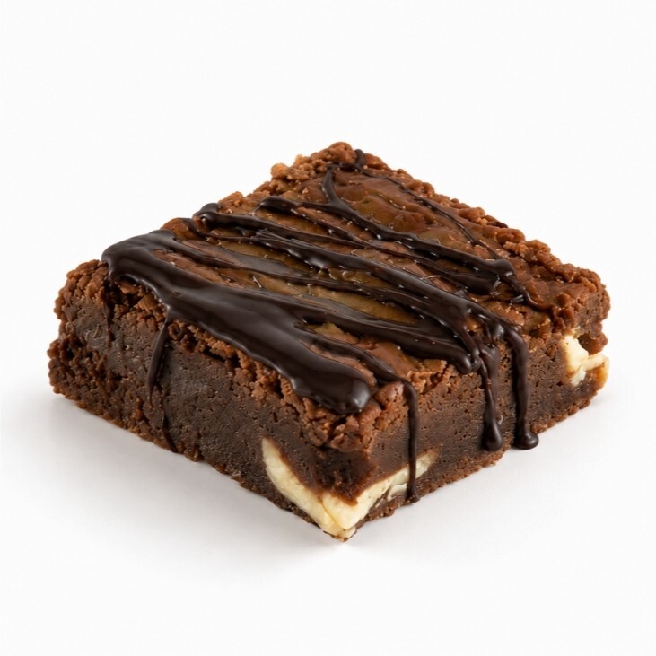 Brownie Beyaz Çikolatalı