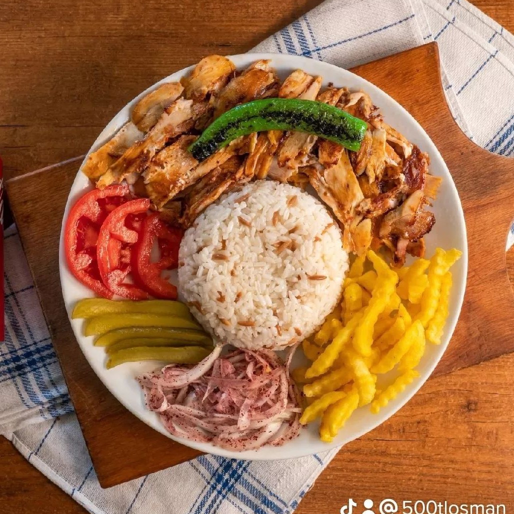 Pilav Üstü Tavuk Döner Porsiyon Özel Kesme Döner (100 gr)