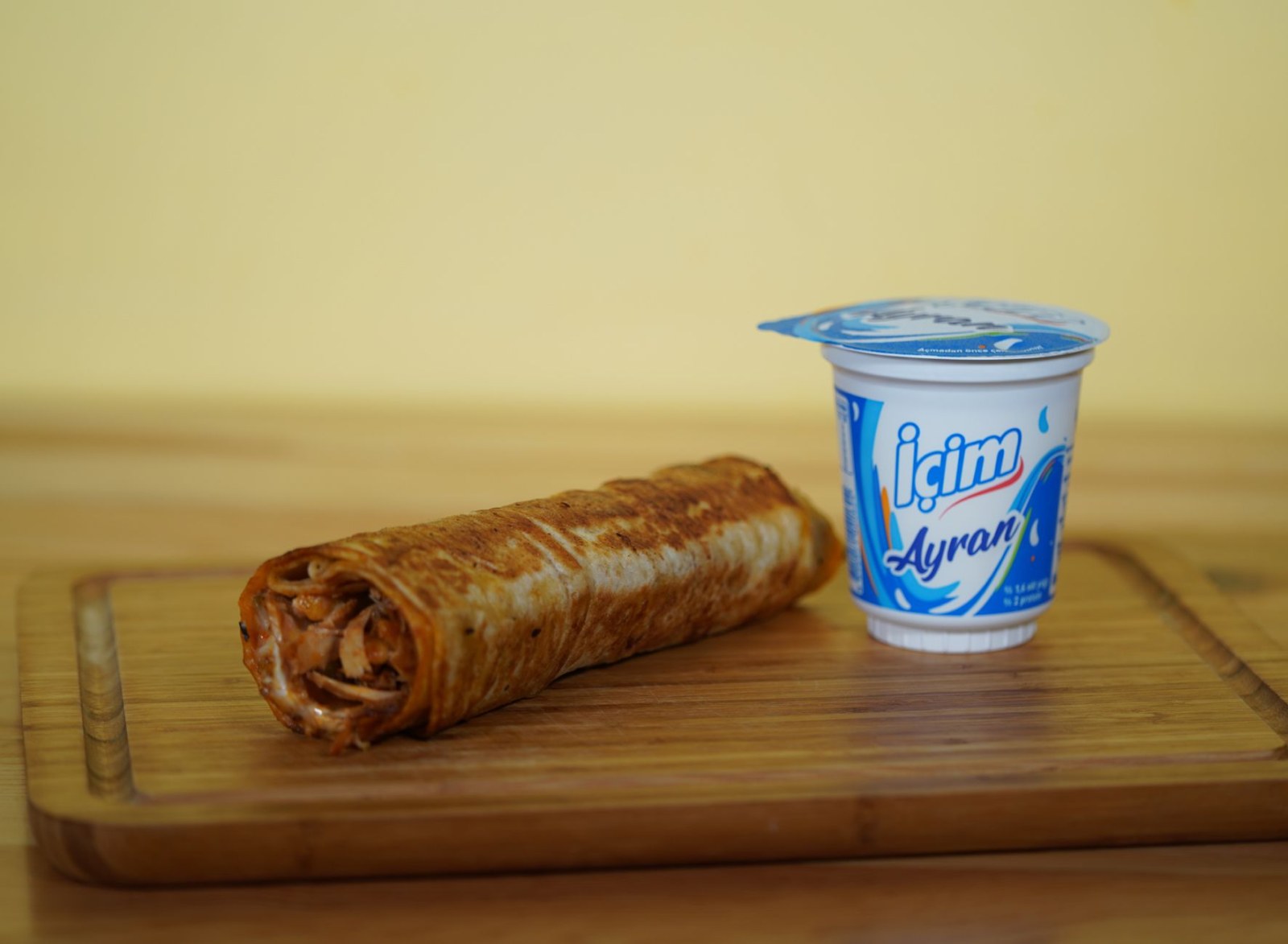 Duble Hatay Usulü Tavuk Dürüm&Ayran Menü
