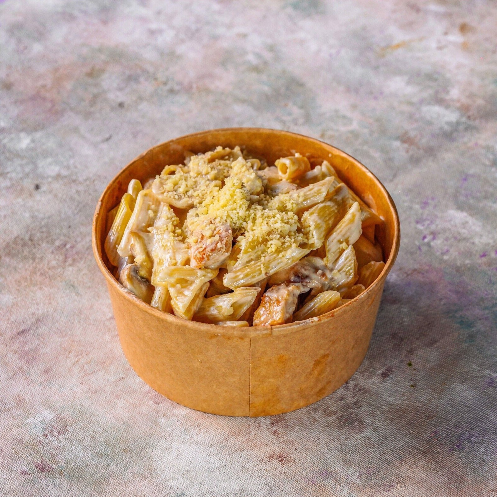 Tavuklu Penne Alfredo