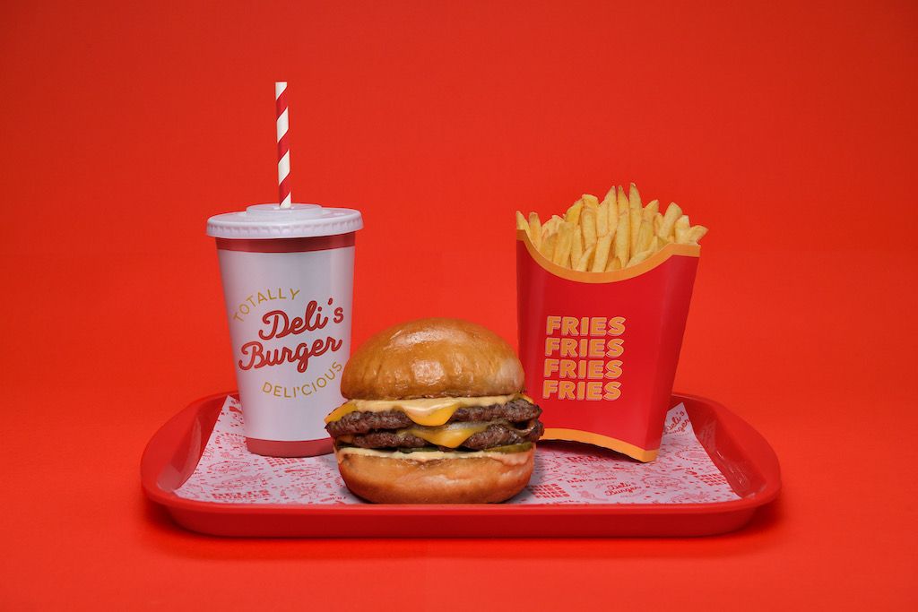 Double Cheeseburger Menü