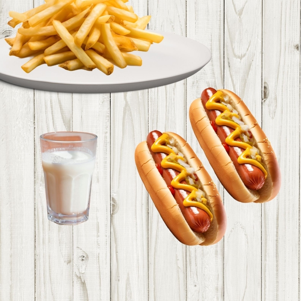 2'li Hot Dog Menü