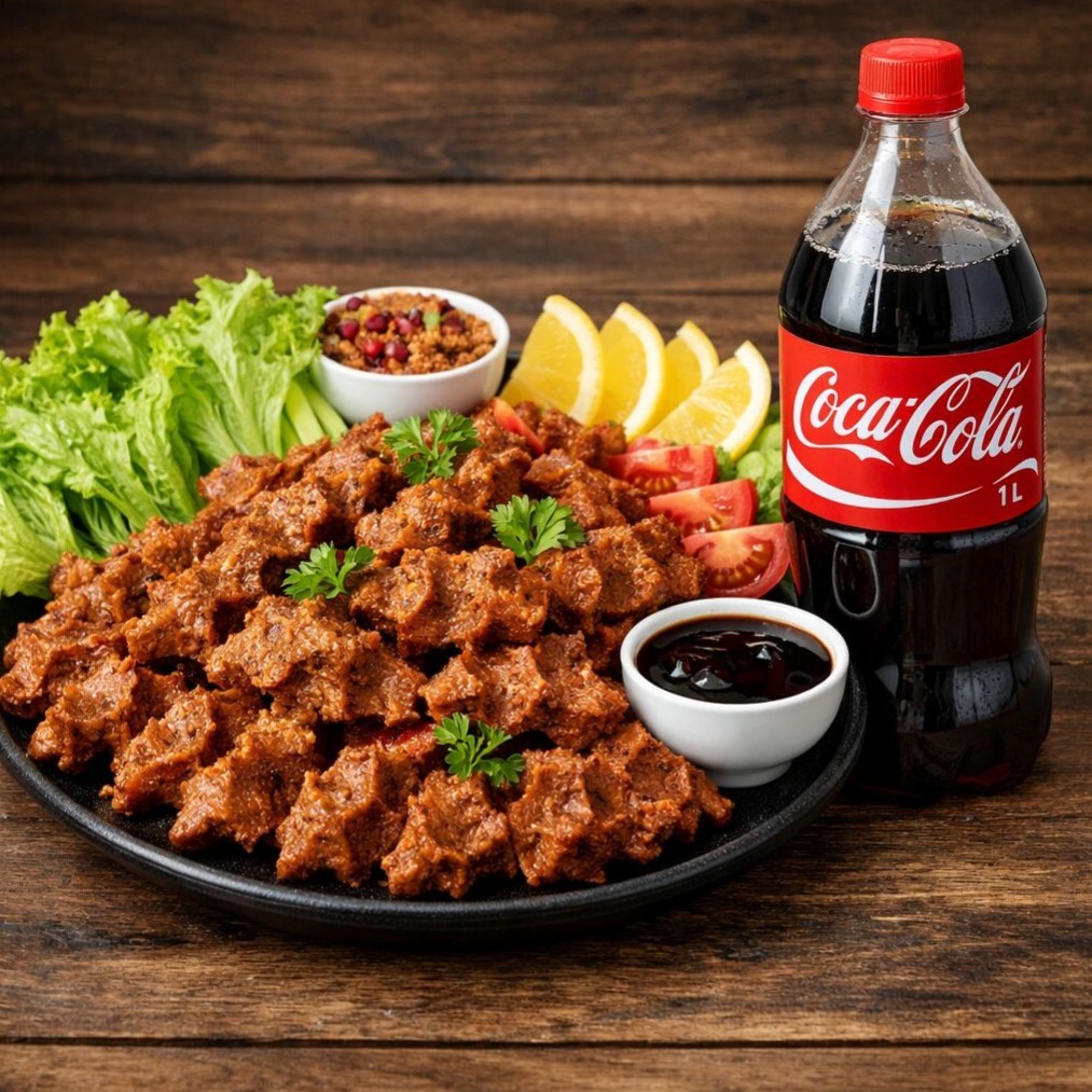 Çiğ Köfte (1 kg) & Coca Cola (1 lt)