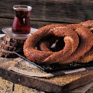 Ekşi Mayalı Tam Buğday Simit (5 Adet)