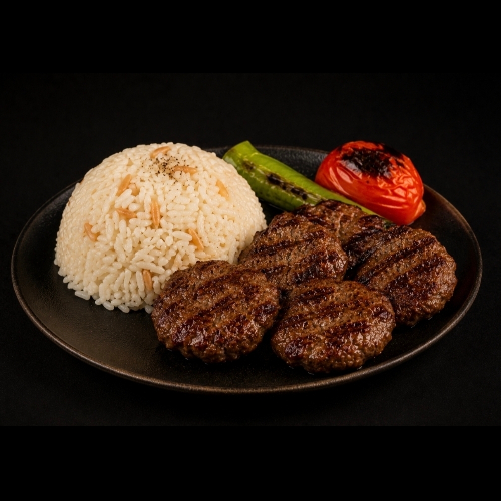 Köfte Pilav (150 gr Köfte)