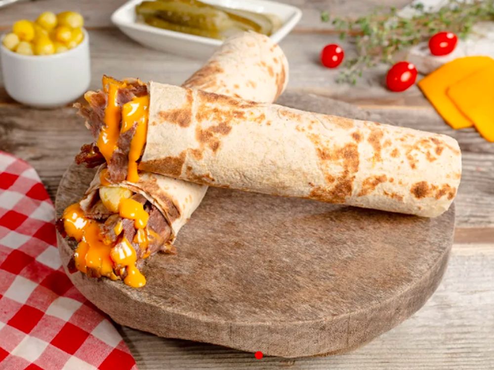 Eriyen Cheddarlı Et Tantuni Dürüm