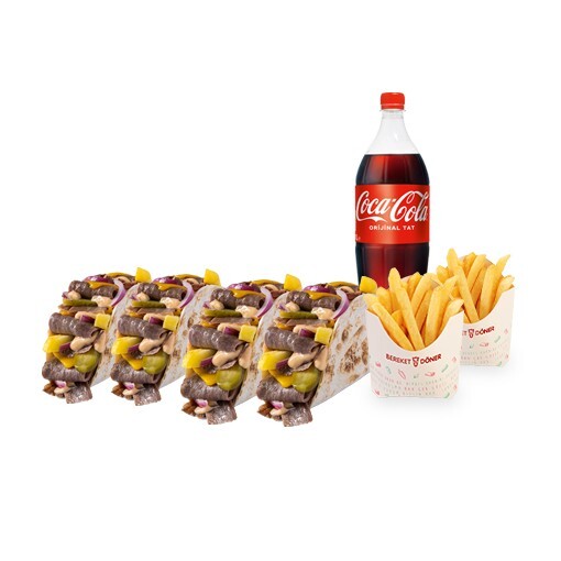 Mega Tako Menü (Et Döner)