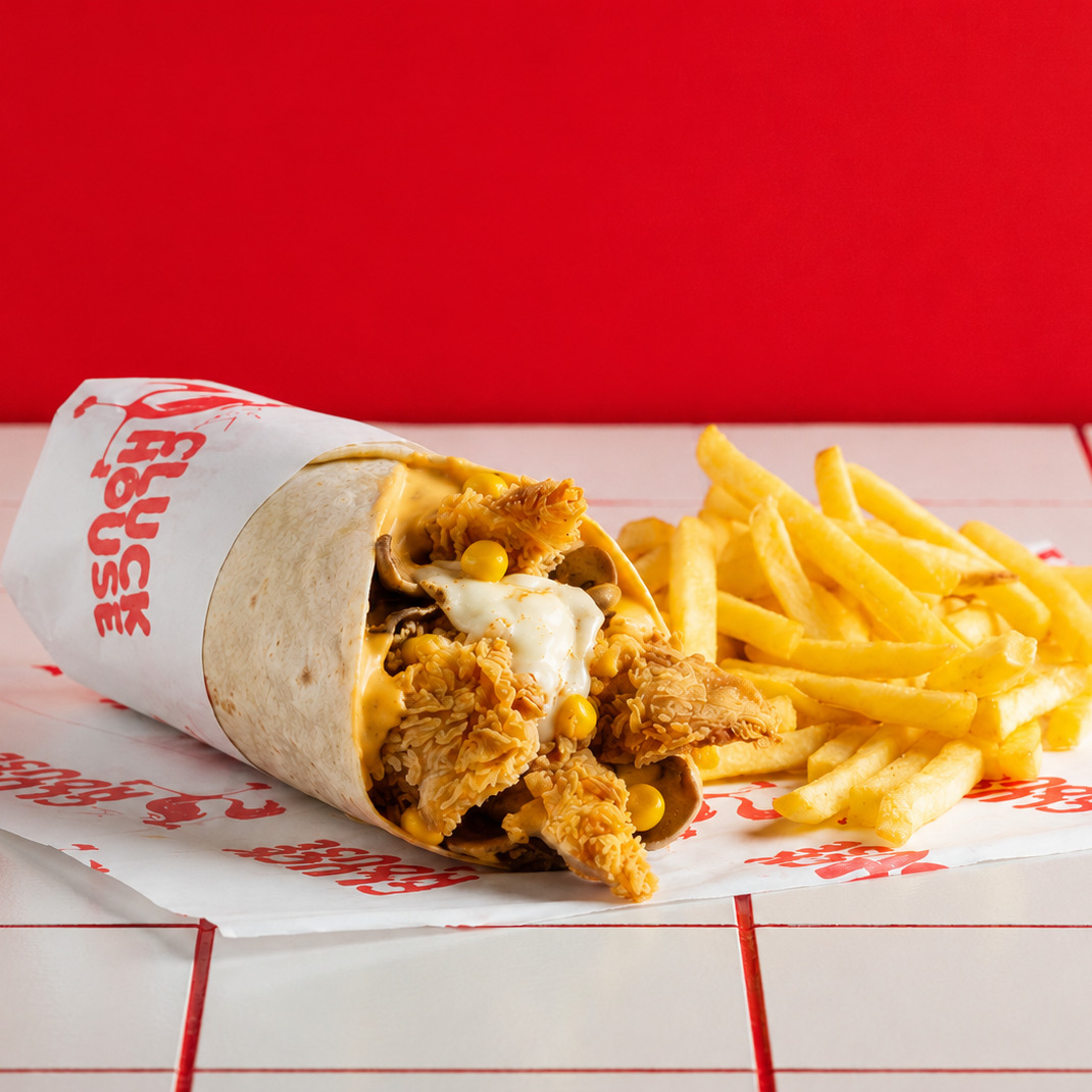 Cheesy Mushroom Roll