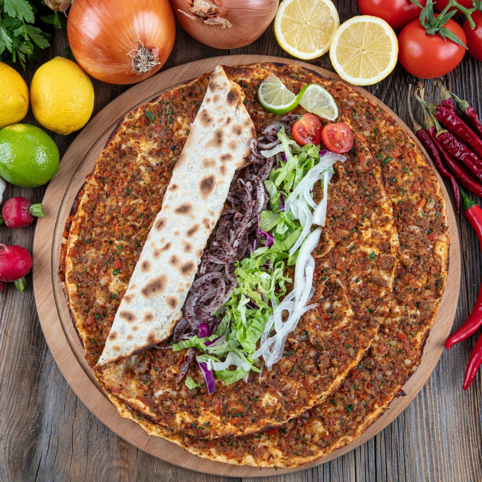 6'lı Lahmacun Menü
