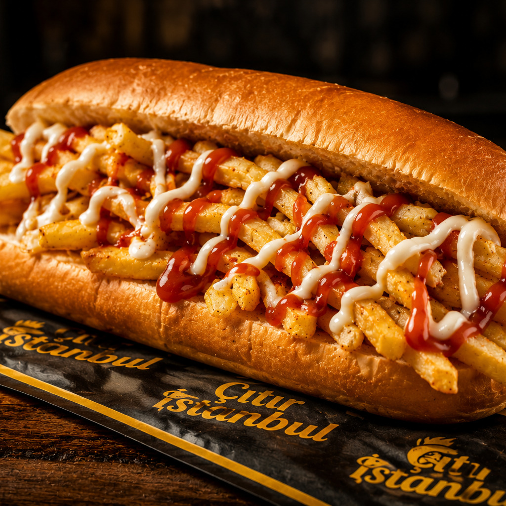 Yarım Ekmek Çıtır Patates Kızartması