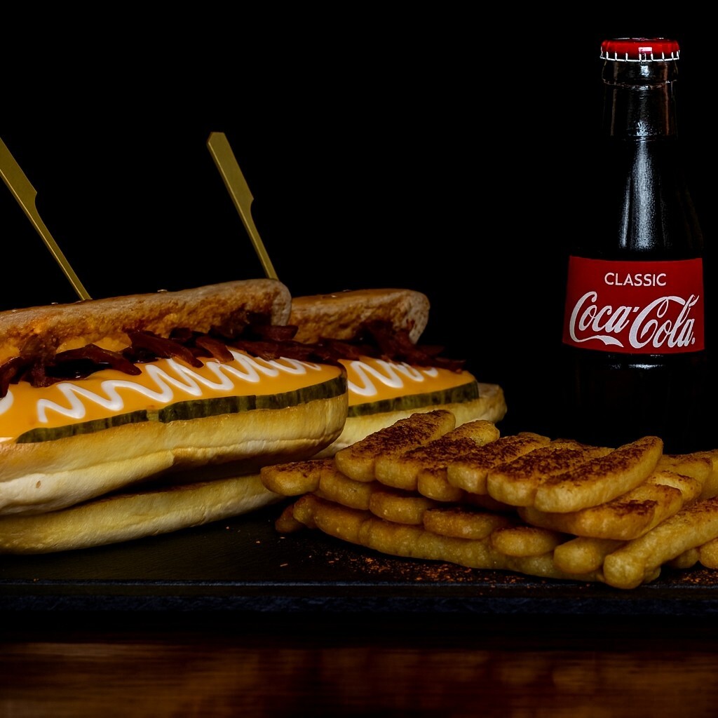 2'li Cheese Hot Dog Menü