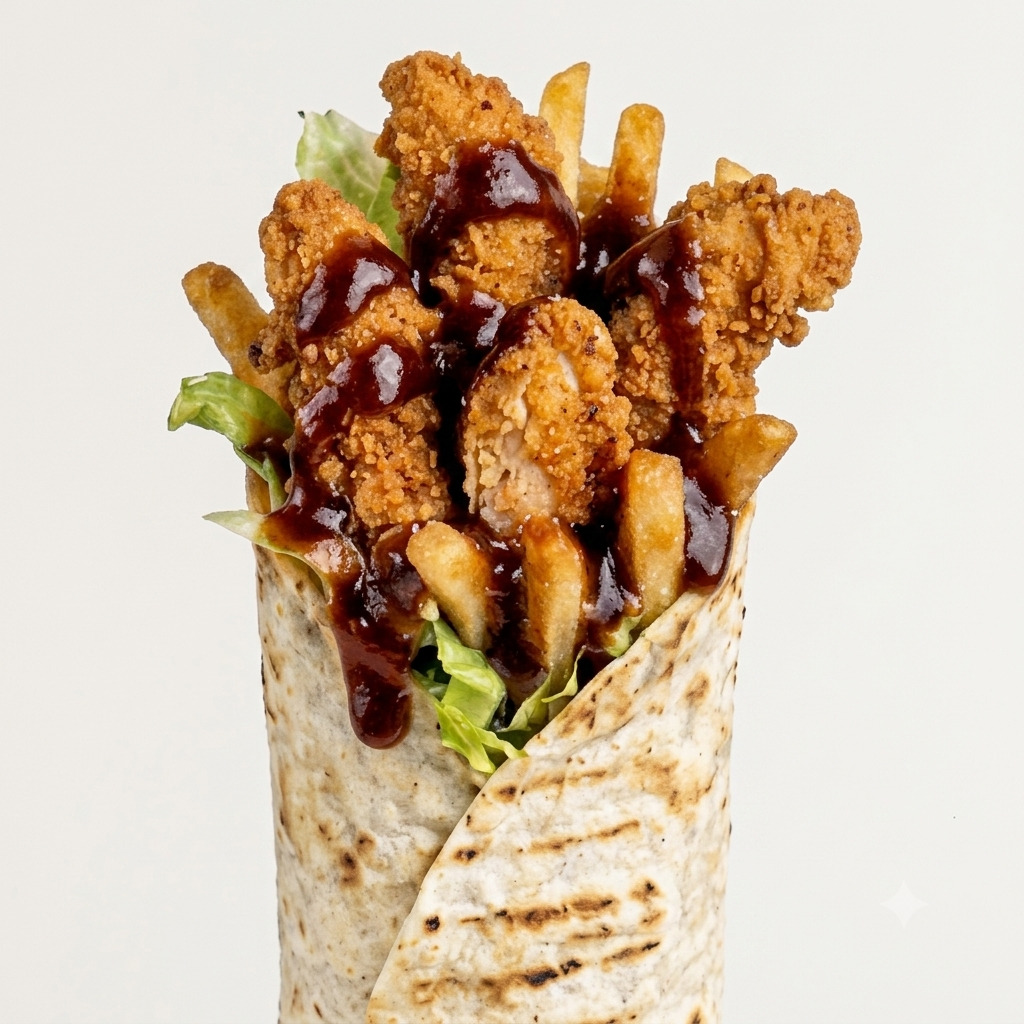 Bbq Cajun Tenders Dürüm