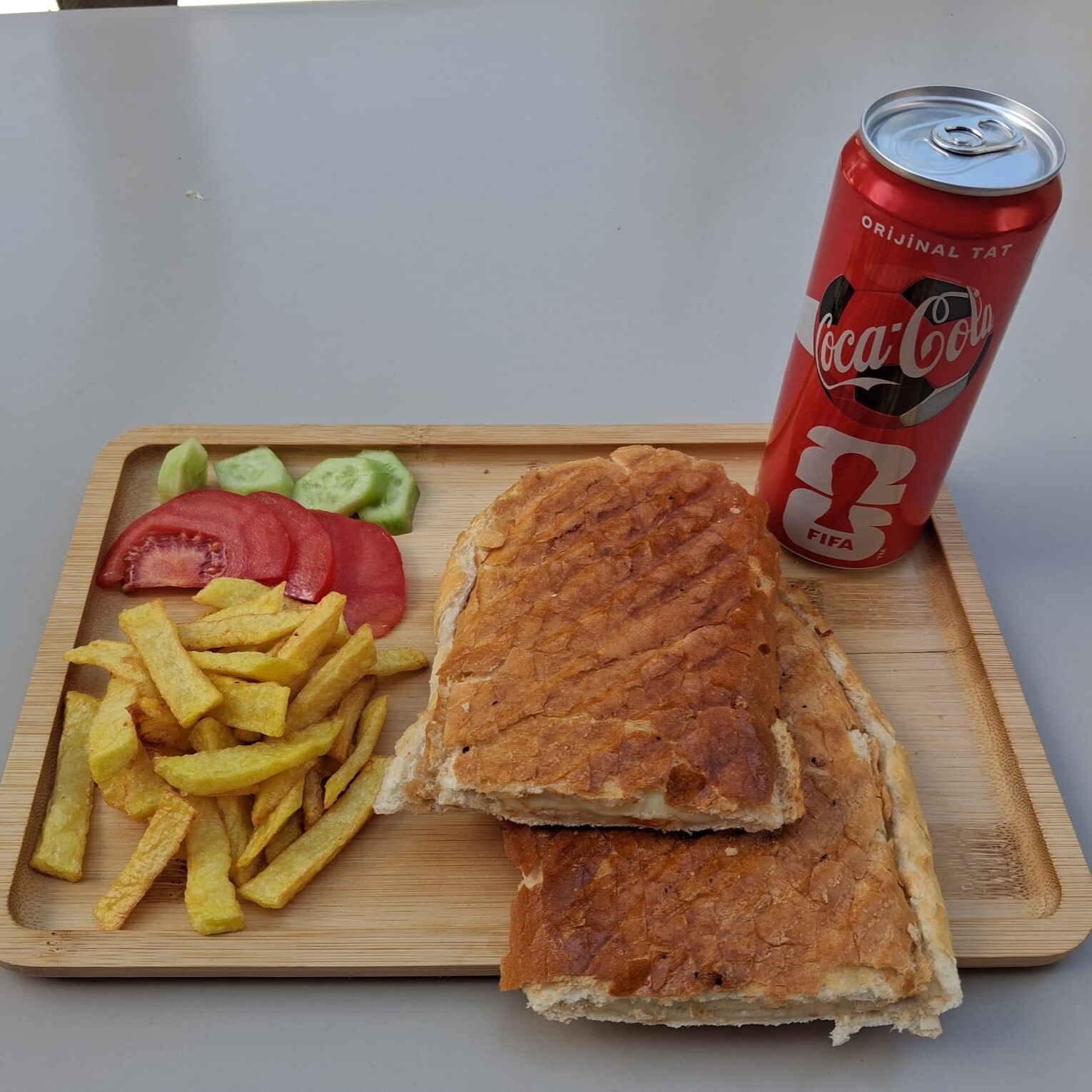 Sanayi Tostu Menü