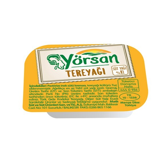 Yörsan Piknik Tereyağ