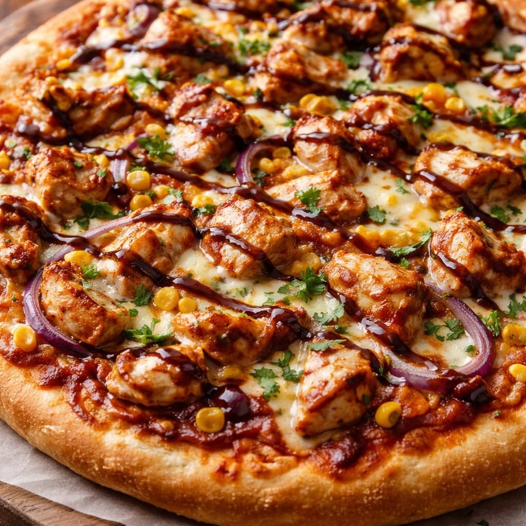 Chicken Bbq Pizza (26 Cm)