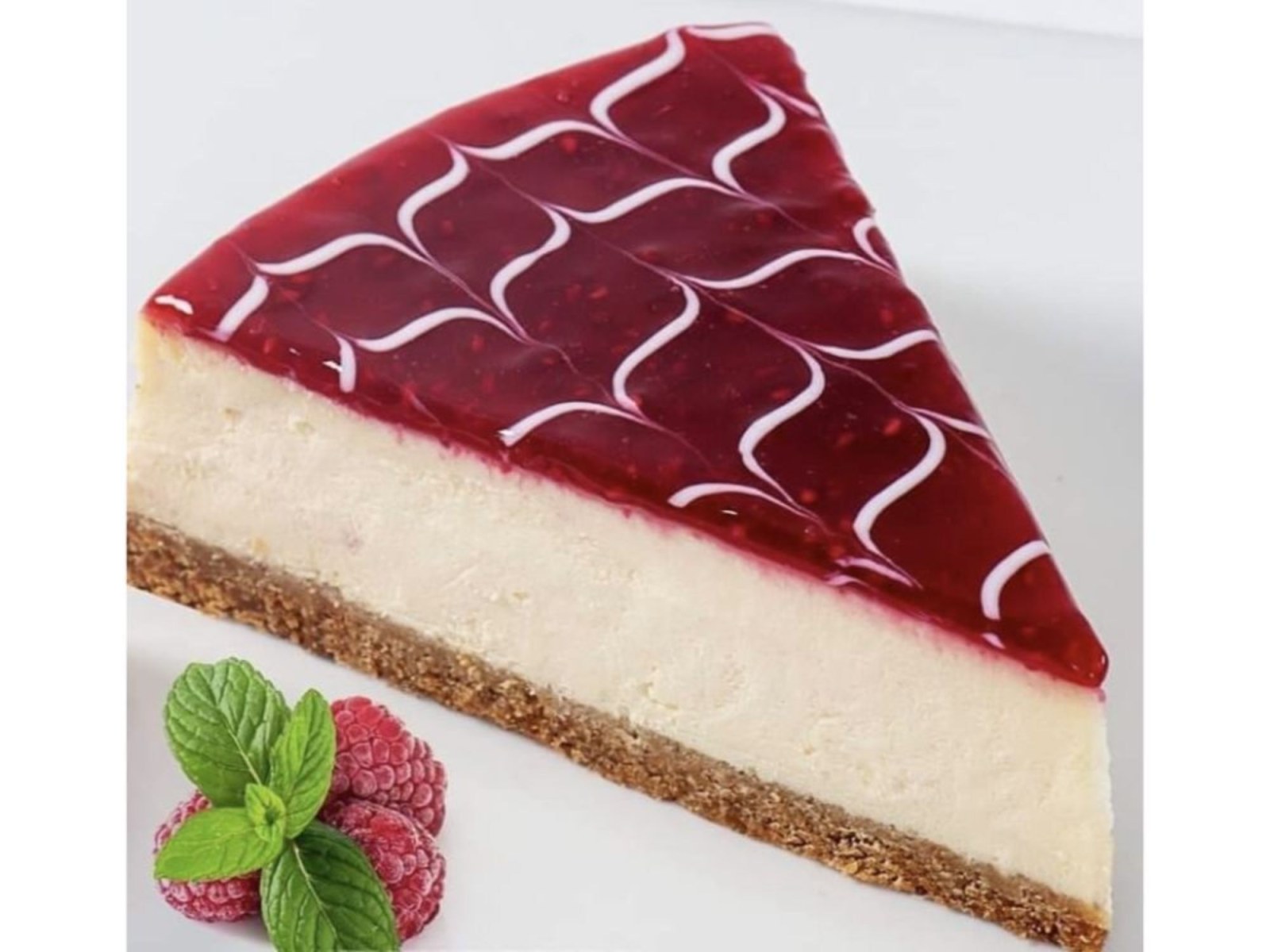 Frambuazlı Cheesecake (Dilim)