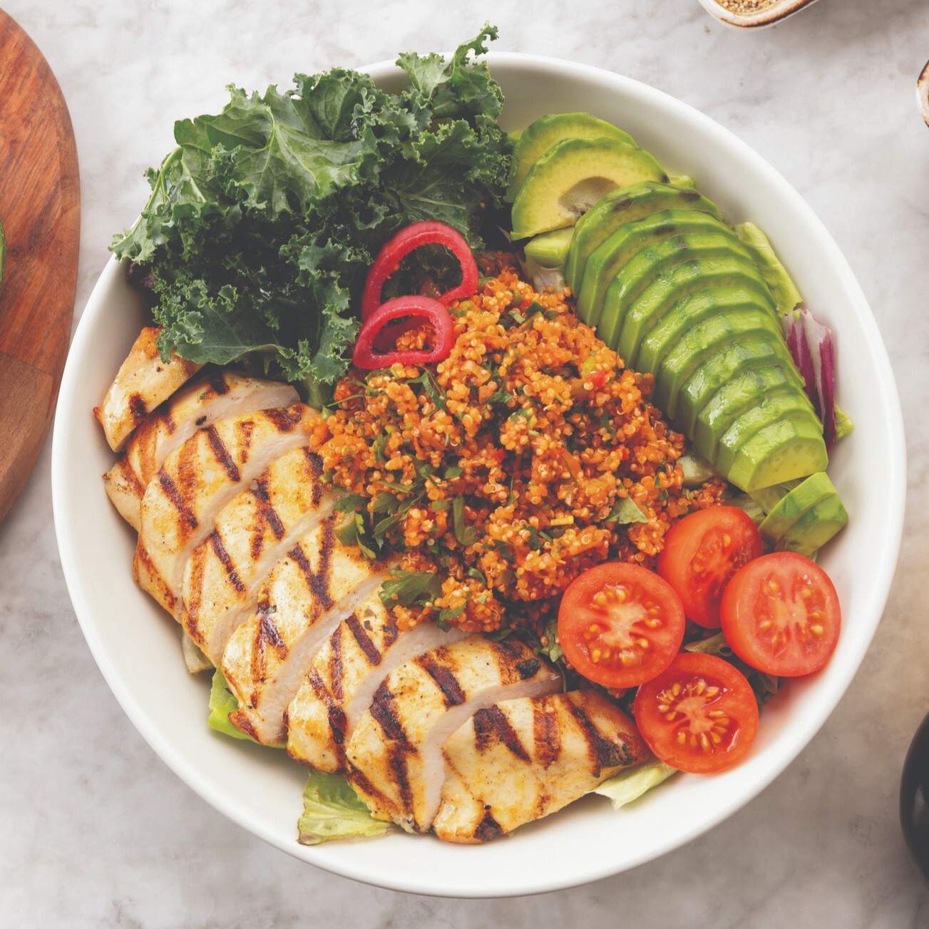 Kinoa Kısır & Tavuklu One Bowl