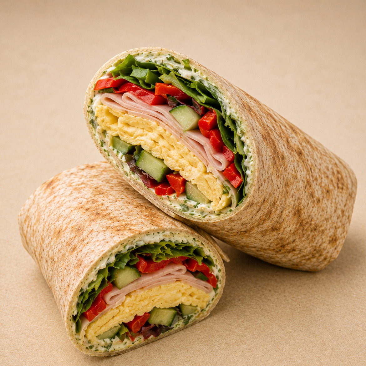 Hindi Füme Kahvaltılık Wrap