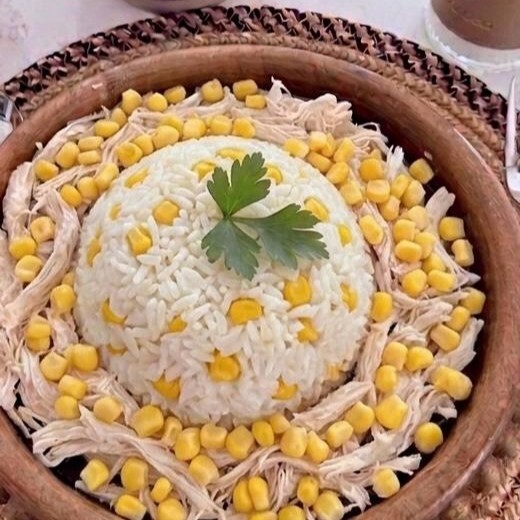 Mısırlı Tavuklu Pilav