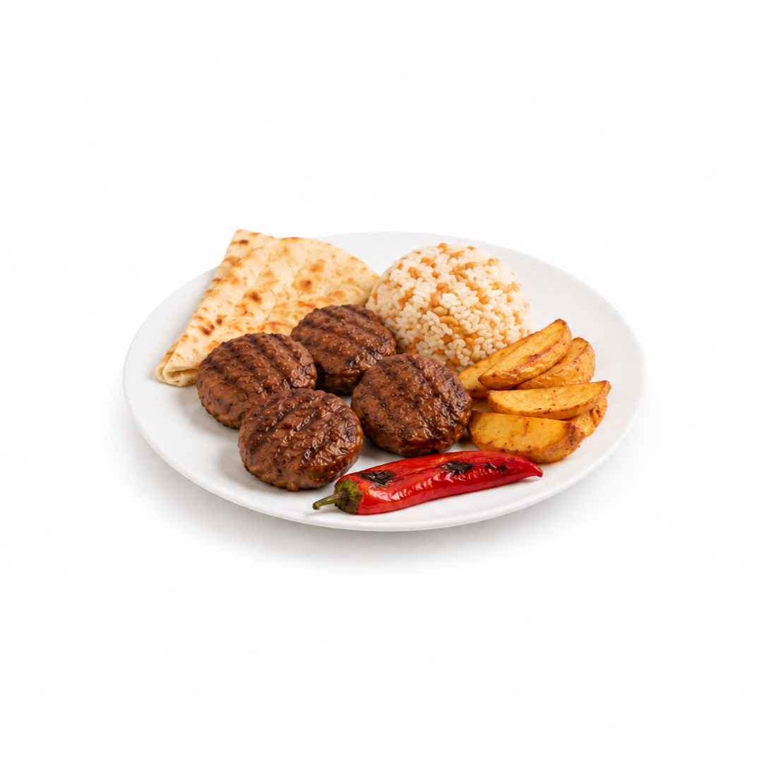 Mangalda Köfte & Tereyağlı Pirinç Pilavı