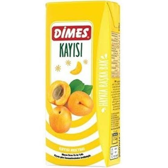 Kayısılı Meyve Suyu (Dimes) 200 Cl