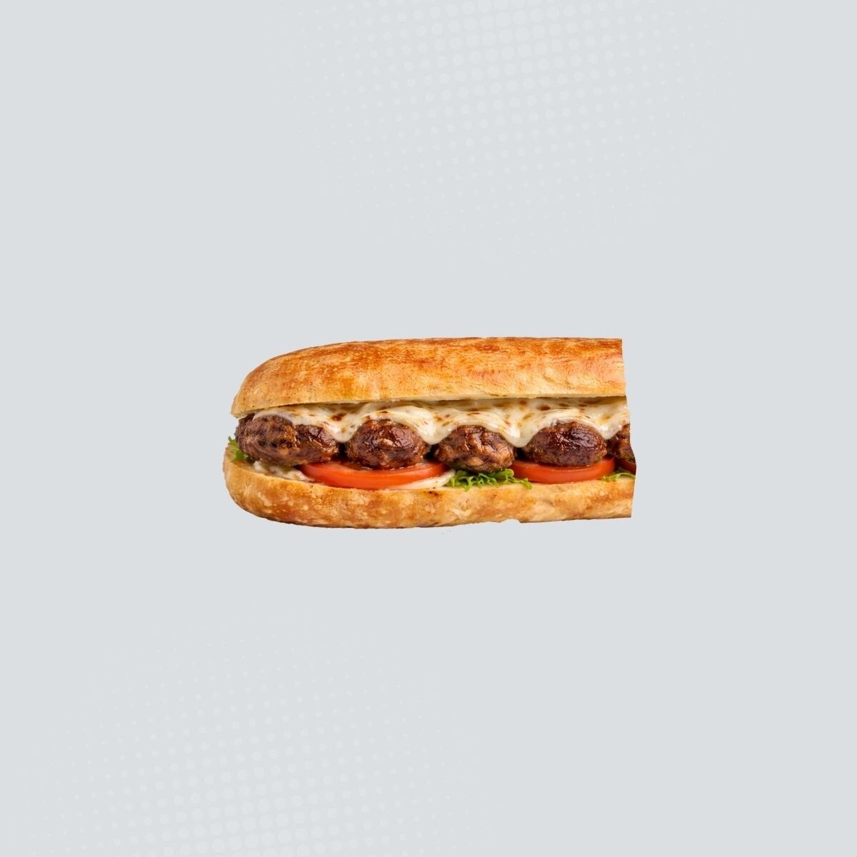 Kaşarlı Yarım Ekmek Kasap Köfte