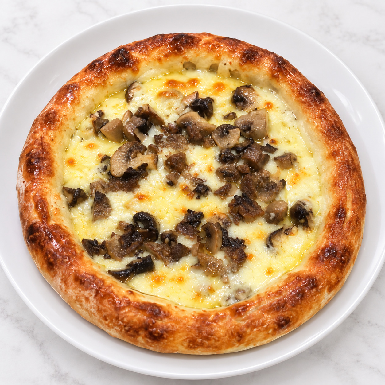 Kaşarlı Mantarlı Güveç